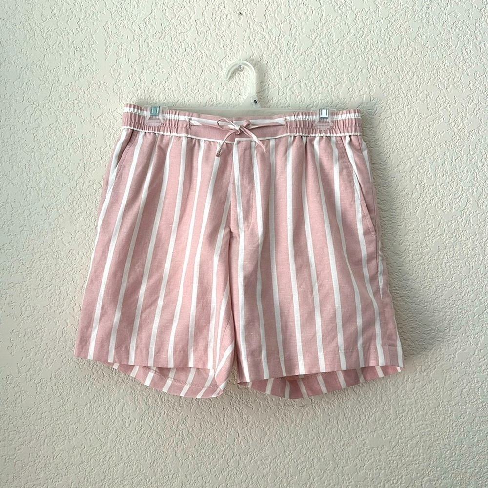 TOPMAN Pink Stripe Shorts Size 32